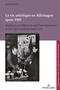 La vie artistique en Allemagne après 1945_cover