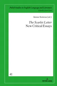 The Scarlet Letter. New Critical Essays_cover