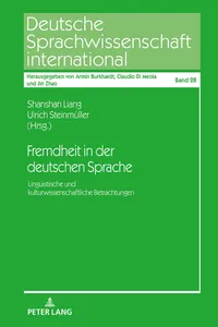 Fremdheit in der deutschen Sprache_cover