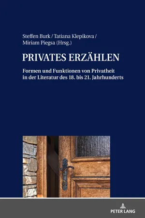 PRIVATES ERZÄHLEN