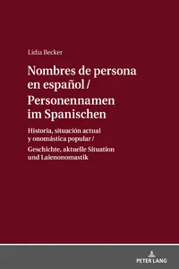 Personennamen im Spanischen / Nombres de persona en español_cover