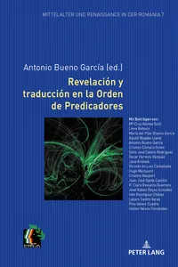 Revelación y traducción en la Orden de Predicadores_cover