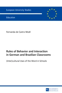 Rules of Behavior and Interaction in German and Brazilian Classrooms_cover