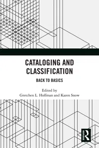 Cataloging and Classification_cover