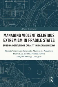 Managing Violent Religious Extremism in Fragile States_cover