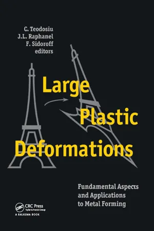 Large Plastic Deformations: Fundamental Aspects and Applications to Metal Forming