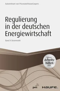 Regulierung in der deutschen Energiewirtschaft_cover