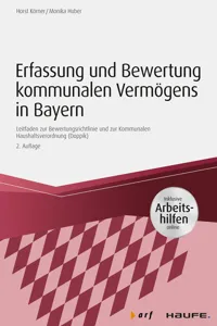 Erfassung und Bewertung kommunalen Vermögens in Bayern - inkl. Arbeitshilfen online_cover