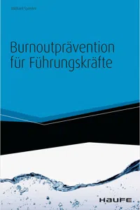 Burnoutprävention für Führungskräfte - inkl. Arbeitshilfen online_cover