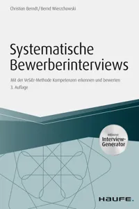 Systematische Bewerberinterviews - inkl. Arbeitshilfen online_cover