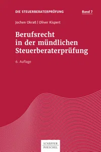 Berufsrecht in der mündlichen Steuerberaterprüfung_cover