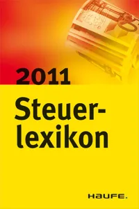 Steuerlexikon 2011_cover