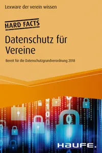 Hard facts Datenschutz für Vereine_cover