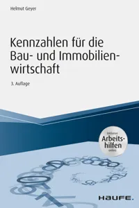 Kennzahlen für die Bau- und Immobilienwirtschaft - inkl. Arbeitshilfen online_cover