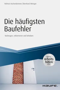 Die häufigsten Baufehler - inkl. Arbeitshilfen online_cover