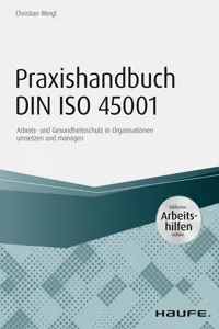 Praxishandbuch DIN ISO 45001 - inkl. Arbeitshilfen online_cover