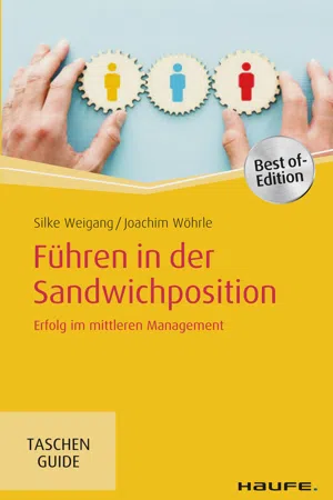 Führen in der Sandwichposition