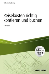 Reisekosten richtig kontieren und buchen - inkl. Arbeitshilfen online_cover