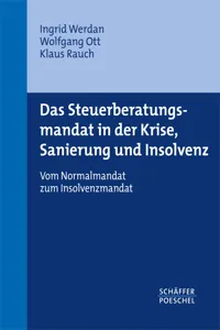 Das Steuerberatungsmandat in der Krise, Sanierung und Insolvenz_cover