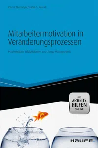 Mitarbeitermotivation in Veränderungsprozessen - mit Arbeitshilfen online_cover