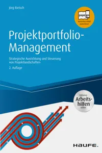 Projektportfolio-Management - inkl. Arbeitshilfen online_cover