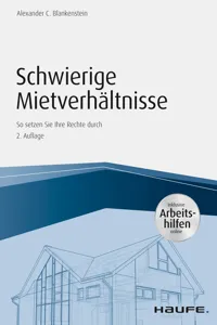 Schwierige Mietverhältnisse - inkl. Arbeitshilfen online_cover