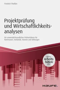 Projektprüfung und Wirtschaftlichkeitsanalysen - inkl. Arbeitshilfen online_cover