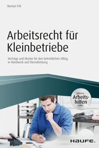 Arbeitsrecht für Kleinbetriebe - inkl. Arbeitshilfen online_cover