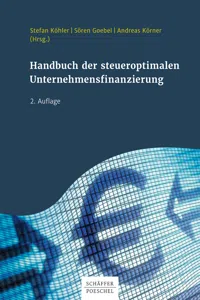 Handbuch der steueroptimalen Unternehmensfinanzierung_cover