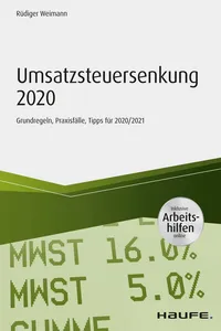 Umsatzsteuersenkung 2020 - inkl. Arbeitshilfen online_cover