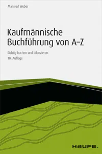 Kaufmännische Buchführung von A-Z - inkl. Arbeitshilfen online_cover