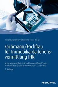 Fachmann/Fachfrau für Immobiliardarlehensvermittlung IHK_cover