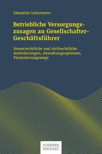 Betriebliche Versorgungszusagen an Gesellschafter-Geschäftsführer_cover