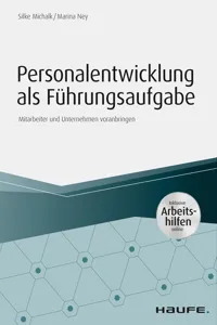 Personalentwicklung als Führungsaufgabe - inkl. Arbeitshilfen online_cover