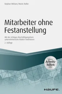 Mitarbeiter ohne Festanstellung - inkl. Arbeitshilfen online_cover