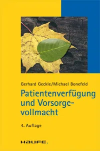 Patientenverfügung und Vorsorgevollmacht_cover