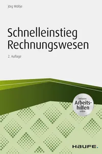 Schnelleinstieg Rechnungswesen - inkl. Arbeitshilfen online_cover