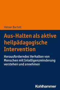 Aus-Halten als aktive heilpädagogische Intervention_cover