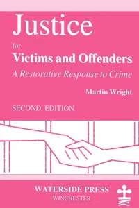 Justice for Victims and Offenders_cover