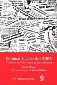 Criminal Justice Act 2003_cover