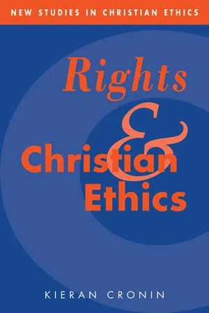 Rights and Christian Ethics