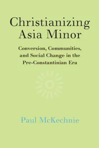 Christianizing Asia Minor_cover