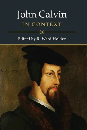 Book cover image for: John Calvin in Context