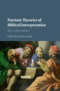 Patristic Theories of Biblical Interpretation_cover