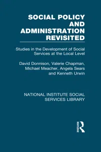 Social Policy and Administration Revisited_cover