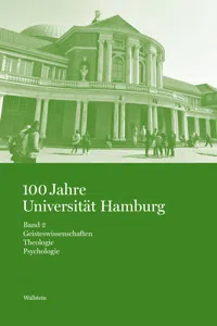 100 Jahre Universität Hamburg_cover