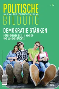 Demokratie stärken. Perspektiven des 16. Kinder- und Jugendberichts_cover