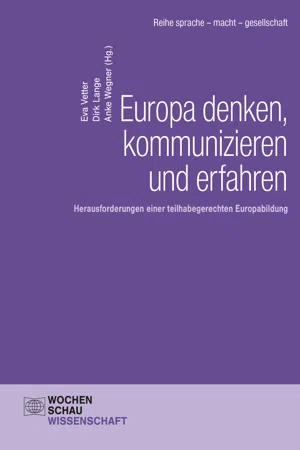 Europa denken, kommunizieren und erfahren