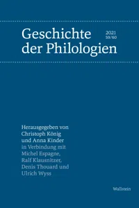 Geschichte der Philologien_cover