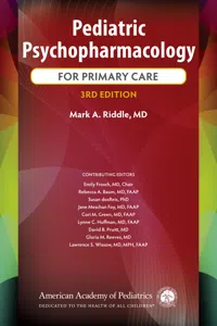 Pediatric Psychopharmacology for Primary Care_cover